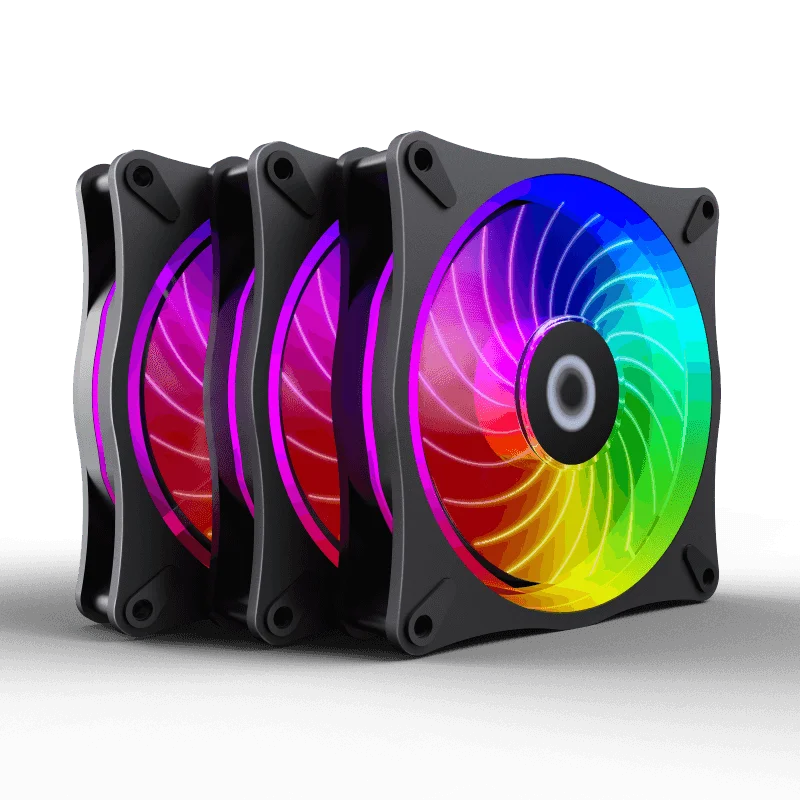 GameMax RL300 RGB PC Вентилятор 120 мм ATX Чехол радиатор регулируемый светодиодный ARGB тихий