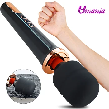 Huge Magic Wand Vibrator for Women Masturbator Body Massager 10 Speed Vibrators Clitoris Stimulation Sex Toys For Adult Products 1