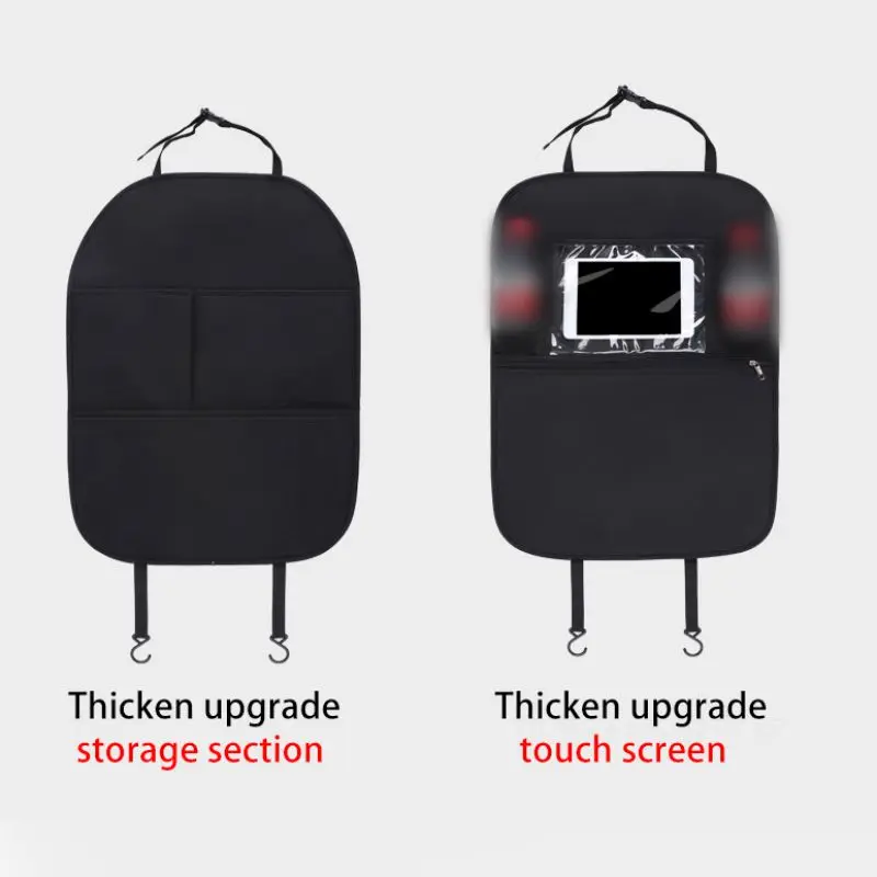 Hot Car Storage Trunk Organizer Bag Chair Back Car Auto Hanging Back Seat Storage Seat Anti Kick Pad