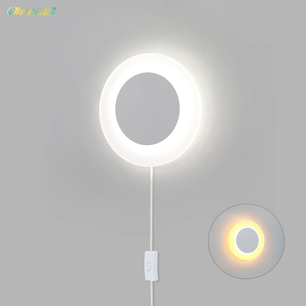 Oreab 2019 70 Led 12W Настенные светильники для спальни помещений скандинавский