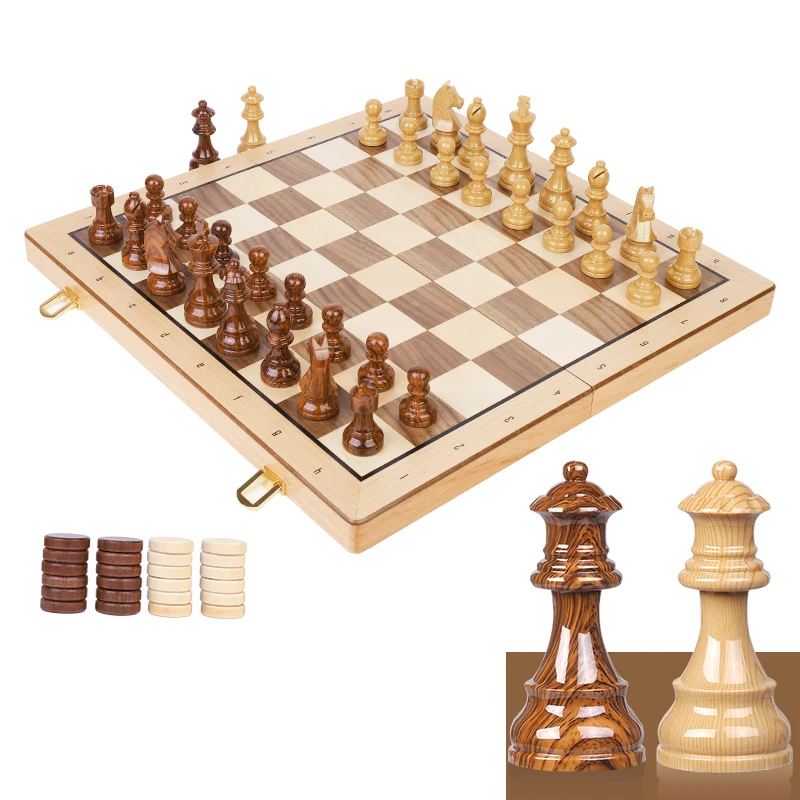 Formación Mount Bank consenso Juego de ajedrez de madera de 4 reinas para niños, piezas de ajedrez de  plástico, altura del Rey, 76mm, Damas, Backgammon - AliExpress Deportes y  entretenimiento