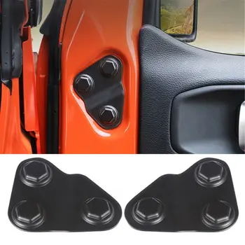 

100% Brand New Door Screw Protector Cover Trim For Jeep Wrangler JL Gladiator JT 2018 2019 2020