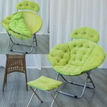 style 2 Стул для отдыха, домашний ленивый стул для взрослых, простой современный шезлонг, Балконный круглый стул, радарное кресло - Цвет: style 2