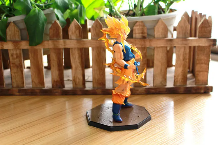 Bandai душа Dragon Ball Супер Saiyan люди солнце Wukong Гараж Комплект модель игрушки