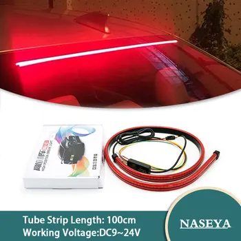 

1M Trunk Brake Light For Ford Focus 2 3 Fiesta Focus Mk2 Mk3 Mondeo Mk4 Fusion Ranger Accessories LED Strip Running Signal Light
