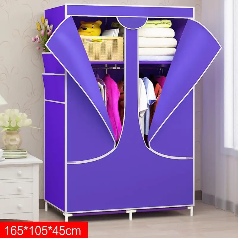 Version R Ropero комод Moveis movei Per La Casa Tela Armario De Almacenamiento Gabinete шкаф Guarda Roupa Mueble гардероб - Цвет: Version R