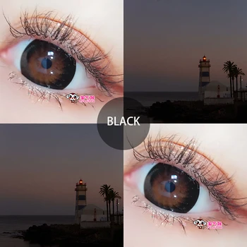 

Beautiful Pupil Color Contact Lens Monthly Throw Female Path 14.5mm Cute Multicolor Party Gift Cartoon Girl Decoration Cosplay