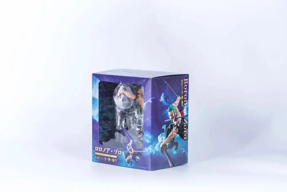 18 см одна деталь Roronoa Зоро Фигурки ПВХ Коллекция Модель игрушки brinquedos Для Рождественский подарок