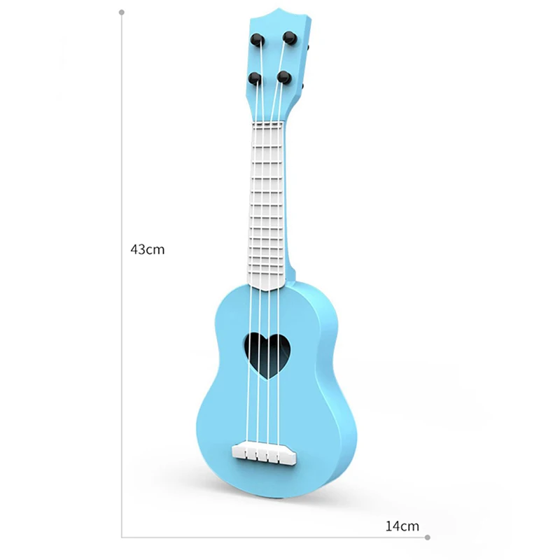 Детская гитара Ukelele, музыкальная игрушка, обучающая игрушка для мальчиков и девочек, рождественский подарок для детей