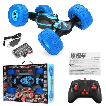 

New RC Car 2.4GHz 4WD Twisting Control Desert Road Cars Vehicle Drift Climbing Car Toy Christmas Gifts for Children