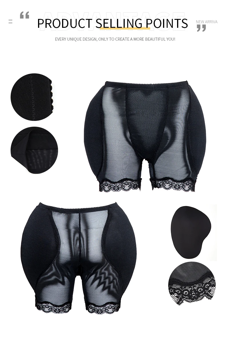 Sexy Butt Lifter Control Panties Booty Push Up Underwear Big Ass Lift Up Panty Hip Enhance Shapewear Fake Buttocks Briefs