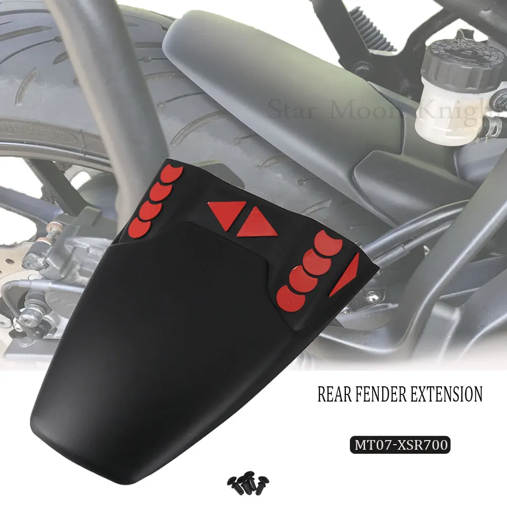 

Motorcycle Rear Mudguard Fender Rear Extender Extension For YAMAHA MT07 MT 07 MT-07 2013 - 2017 XSR700 XSR 700 2016 - 2020