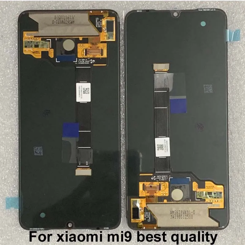 6,39 ''AMOLED ЖК-дисплей для xiaomi mi 9 mi 9 дисплей для 5,97 xiaomi mi 9 SE ЖК-дисплей сенсорный экран дигитайзер сборка