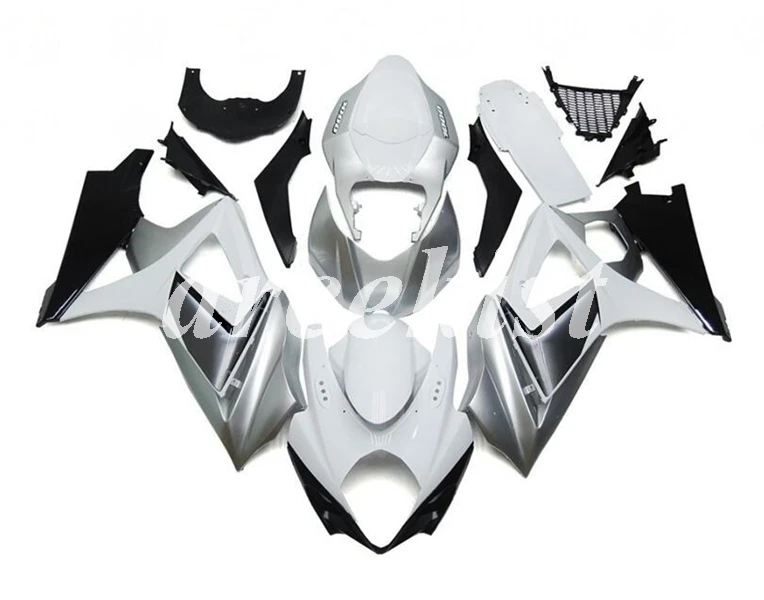 ABS мотоцикл обтекатели комплект подходит для Suzuki GSX-R1000 K7 2007 2008 GSXR1000 07 08 Кузов Набор оранжевый черный