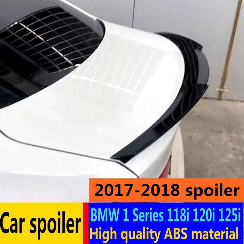 Спойлер для BMW 1 серии 118i 120i 125i спойлер 2017-2018 высокое качество АБС-пластик заднее
