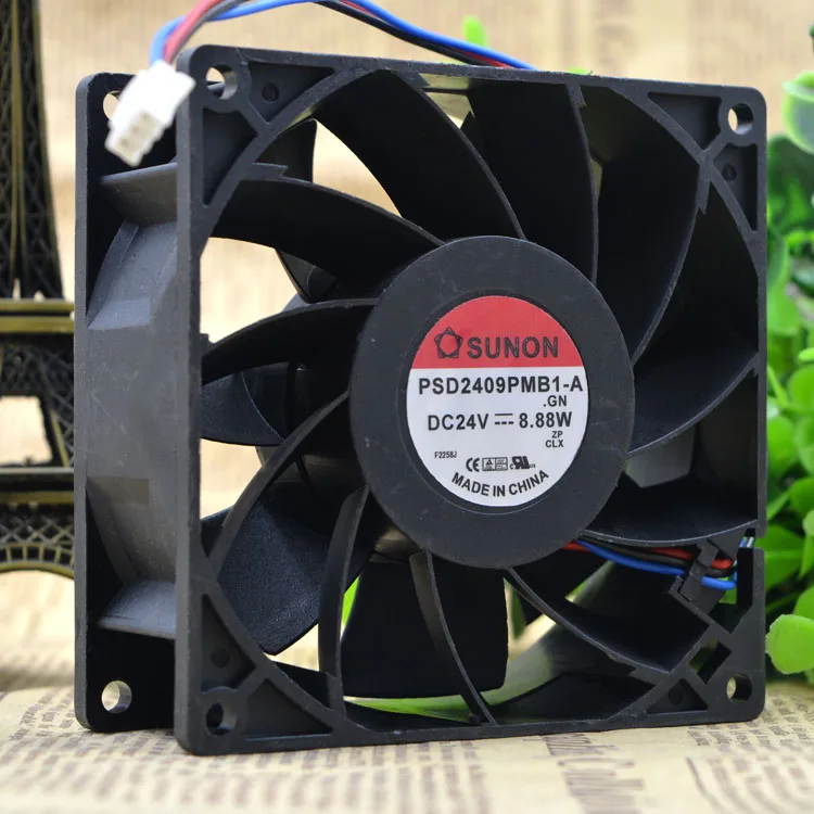 PSD2409PMB1-A 24V 8,88 W 9225 9 см 9,2 см защиты электродвигателя Вентилятор охлаждения