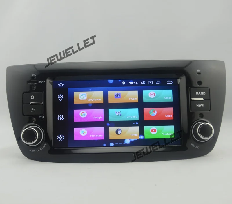 Четырехъядерный Android 9,0 Автомобильный gps Радио навигатор для Fiat Doblo Pratico Opel Vauxhall Combo 2012