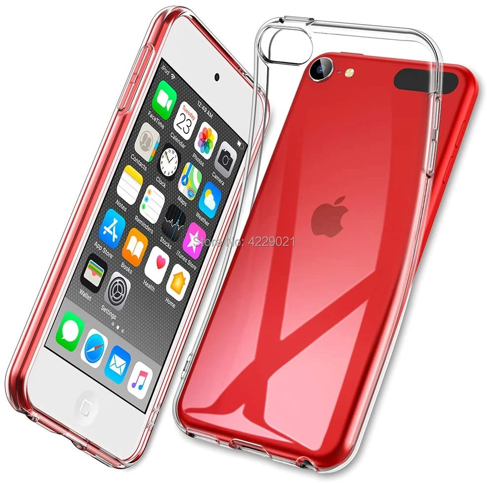 Funda trasera para Apple iPod Touch 5 Touch 6 7, suave de silicona TPU, cristal transparente, delgada, antideslizante, a de golpes|Fundas antigolpes para teléfono| - AliExpress