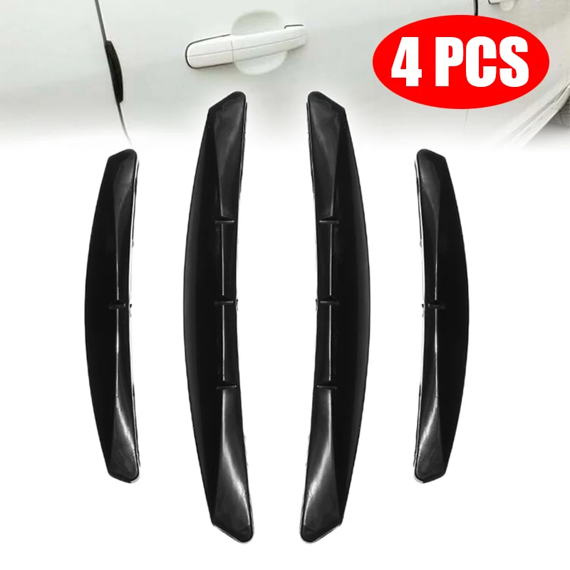 

4pcs Silica Gel Car Sticker Door Edge Guards Trim Molding Protection Strip Scratch Auto Crash Barriers Door Guard Collision