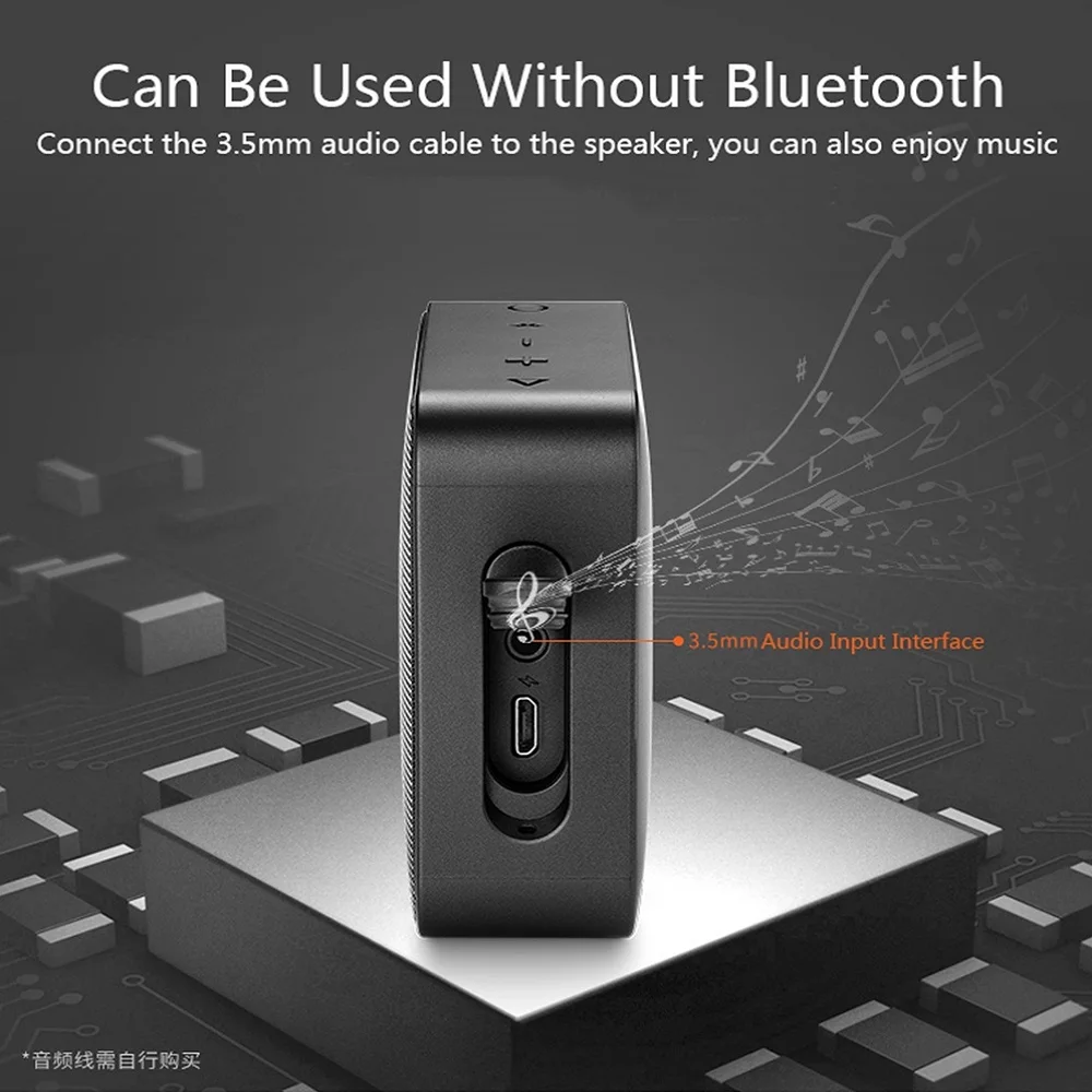 

Go2 Smart Mini Portable Wireless J B L IPX7 Waterproof Bluetooth Magic Cube Speaker with Subwoofer Bass Effect