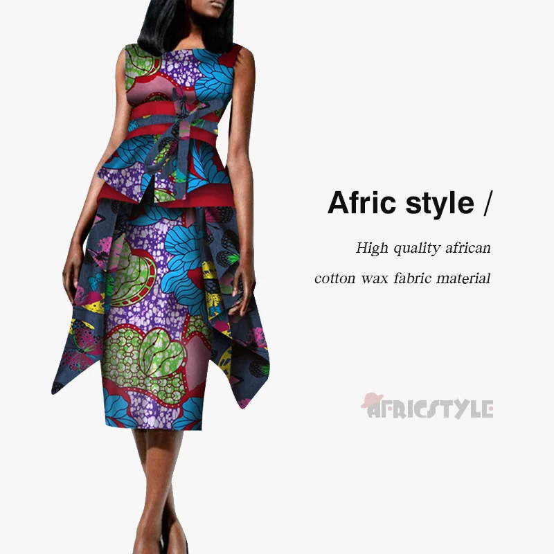 3 Модное эластичное платье африканские платья для женщин Bazin Riche одежда Vestidos Dashiki вечерние платья для отдыха WY5349 - Цвет: 3