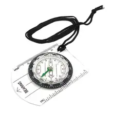 Многофункциональный монтируемый компас Профессиональный Мини Компас Карта шкала линейка оборудование открытый туризм кемпинг Выживание