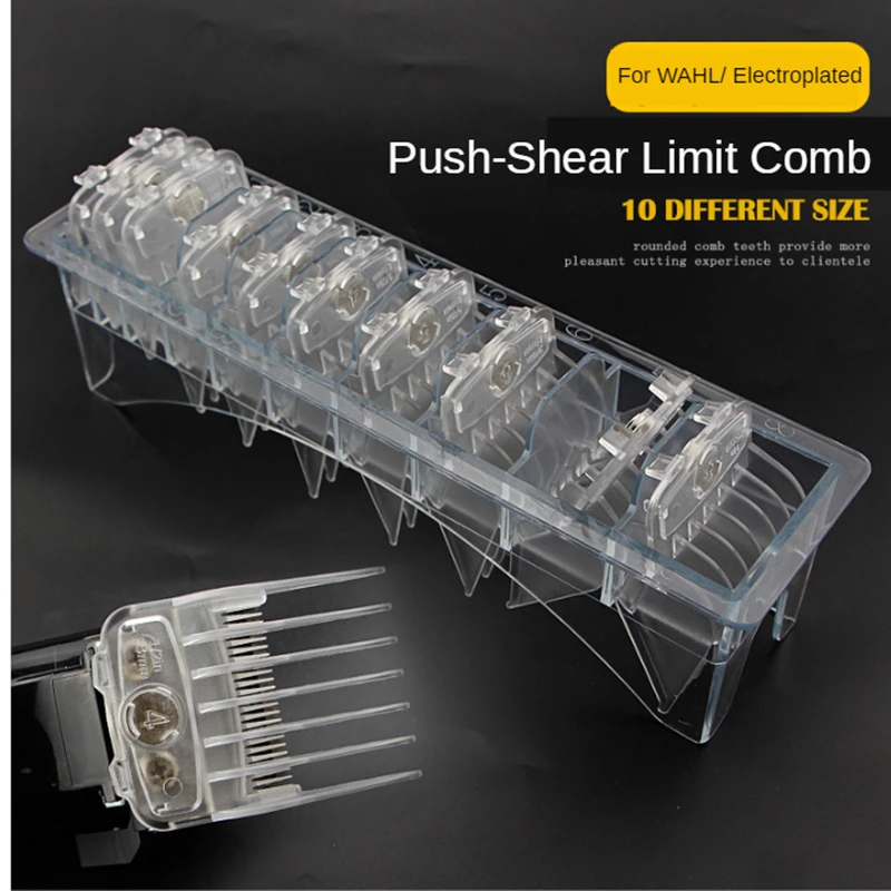 

10PCS For WHAL Universal Strong Magnetic Limit Comb Positioning Comb Hair Clipper Card Holder Barber Caliper Hair Tools G0921