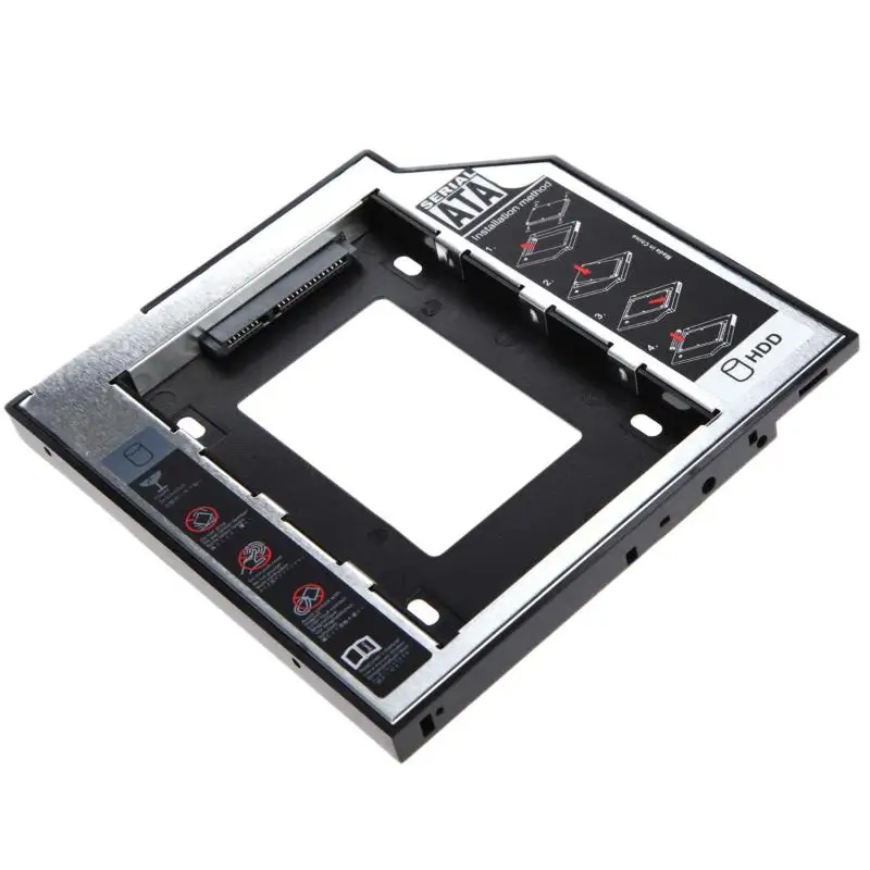 Универсальный 2,5 2nd 9,5 мм Ssd Hd SATA жесткий диск HDD Caddy адаптер Bay F