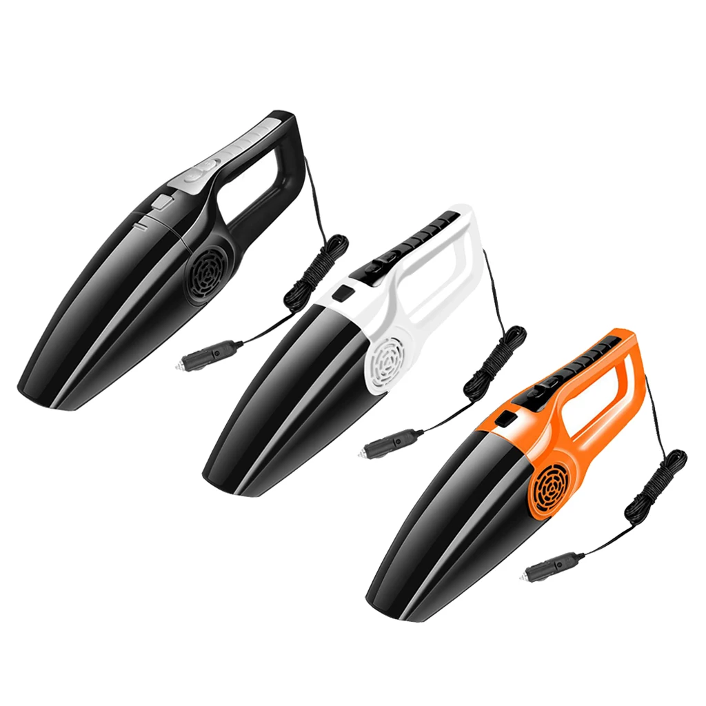 Portable 120W 12V Handheld Cyclonic Car Vacuum Cleaner Wet/Dry 