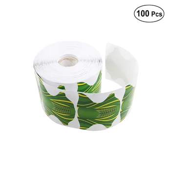 

500pcs Nail Forms Butterfly Painting Shaped Nail Art Guide Form Sticker Acrylic UV Gel Tip Extension Golden Nail Paper Holder Na