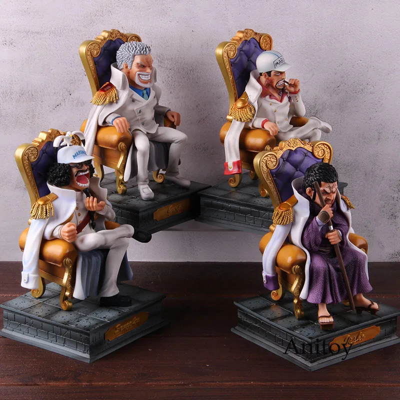 Одна деталь фигурки GK статуя сидя вер. Sengoku Kuzan Issho Borsalino Sakazuki Ryokugyu Ace фигурка ПВХ Коллекционная модель игрушки
