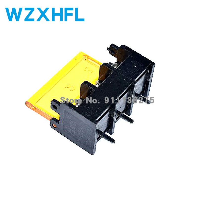 HB9500-2P 3P 4P 5P 6P 7P 8P 9P 10Pin PCB Screw Terminal Block Connector HB-9500 300V 30A Lid Barrier Terminal 9.5MM Pitch 2/5pcs pcb terminal block connector