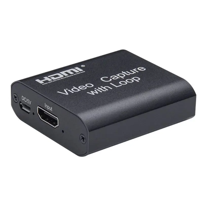 1080P 4K HDMI Video Capture Device HDMI to USB 2.0 Video Capture Card