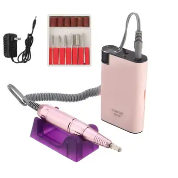 

Built-in Battery Nail Drill Machine Cordless Electric Nail File Wireless Nail Drill Pen Nail Art Manicure Machine