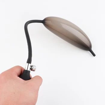 Pump up silicone Beaded Urethral Insert Cum-Thru Penis Plug Adult Sex Toys Inflatable Sound Trainer Set pleasurable sensations 5