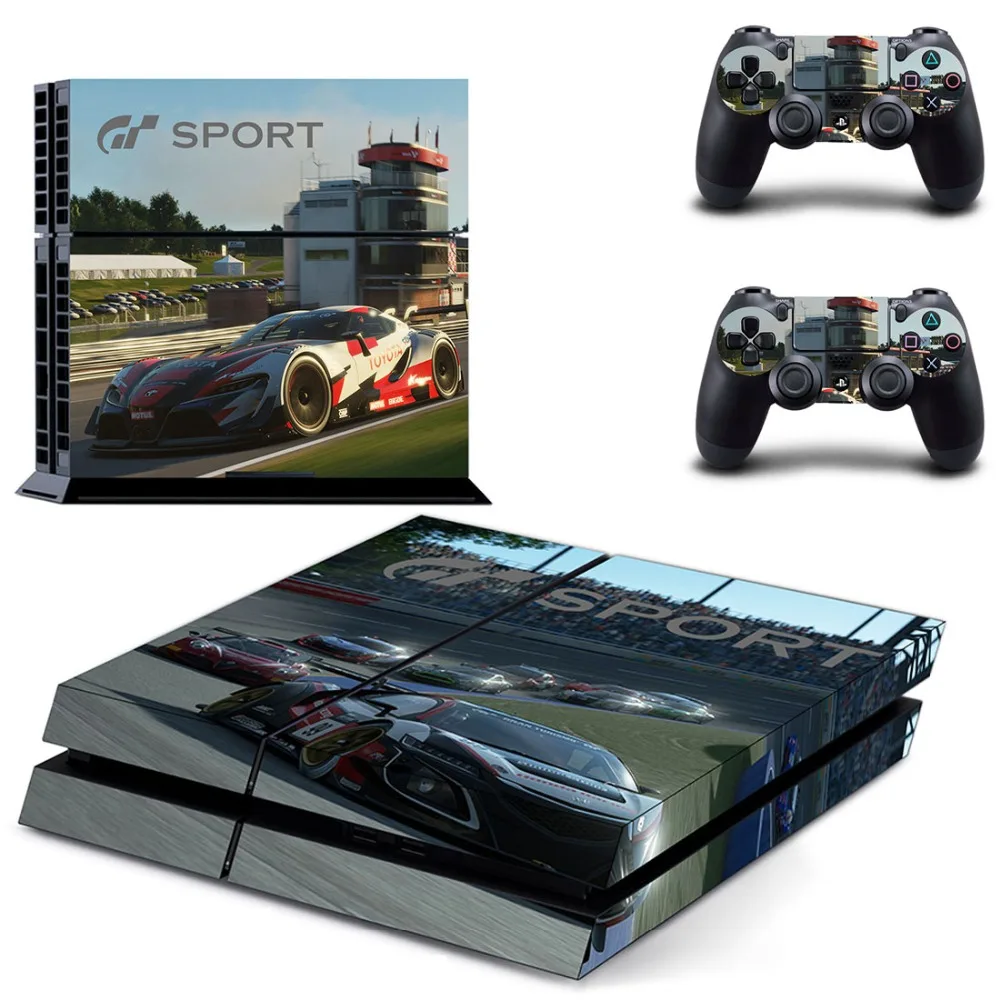 GT Sport PS4 наклейка s Play station 4 кожа PS 4 наклейки Наклейки Обложка для playstation 4 PS4 консоль и контроллер Кожа винил