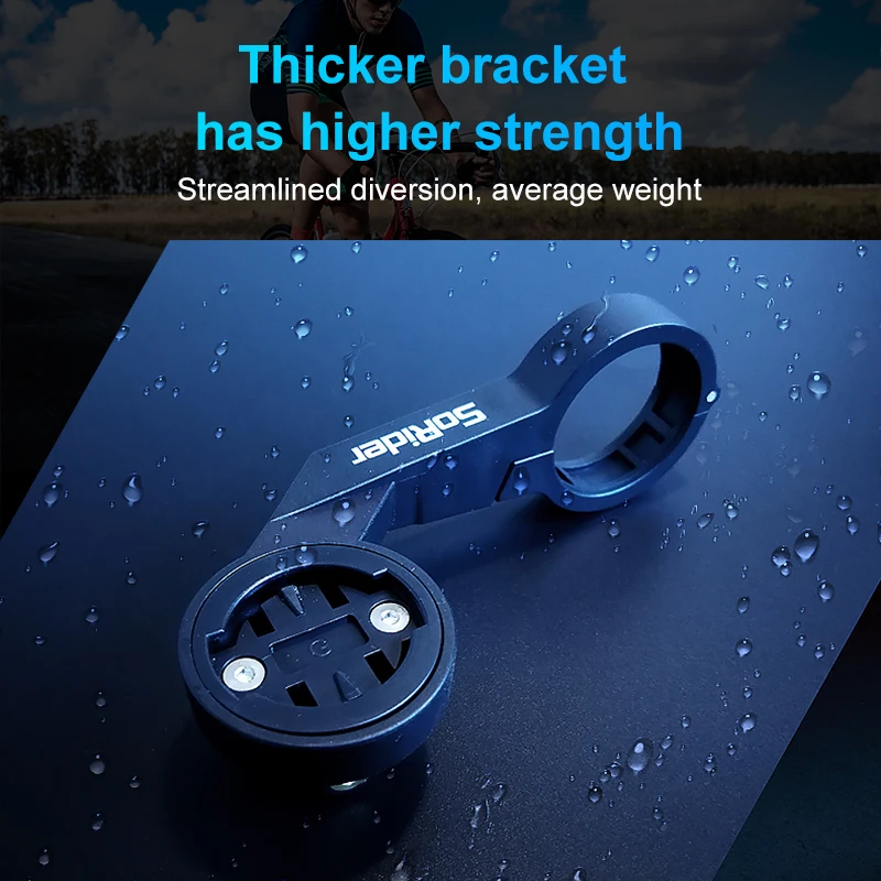Sorider S1 자전거 컴퓨터 마운트 MTB 도로 자전거 GPS 홀더 스탠드 Garmin Edge130 520 820 530 1000 IGPSPORT Bryton 사이클링 부품