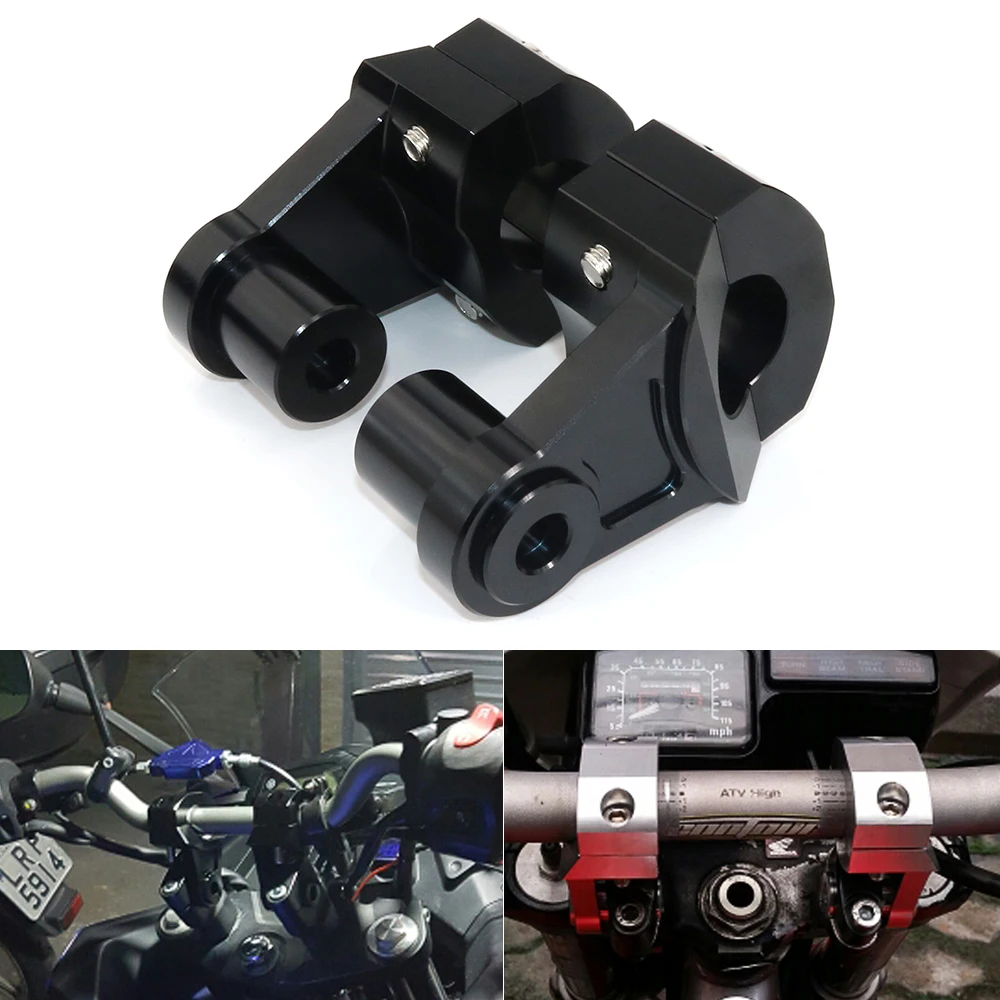 

25.4mm Motor Handlebars Fat Bar Mount Clamps Risers Fit For Yamaha XV 1600 Road Star XV1700 XVS950/V-Star 950 XVZ1300 ROYAL STAR