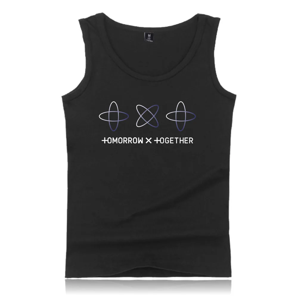 Популярные товары, Южная Корея, Мужская комбинация Tomorrow X Together, свободный крой, корейский стиль, жилет для мужчин и женщин