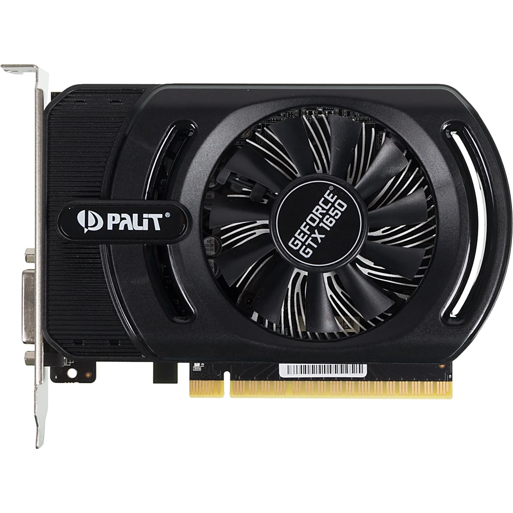 Видеокарта PALIT nVidia GeForce GTX 1650, PA-GTX1650 STORMX OC 4G