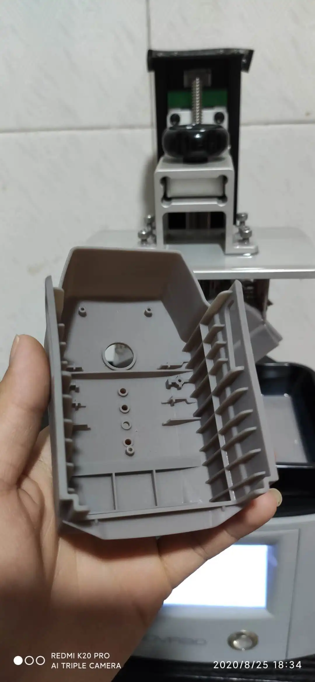 High-strength and high-toughness cement gray 3D printing UV resin used in Yooin/AC Mono X/NOVA B3 octavelight and other DLP/LCD