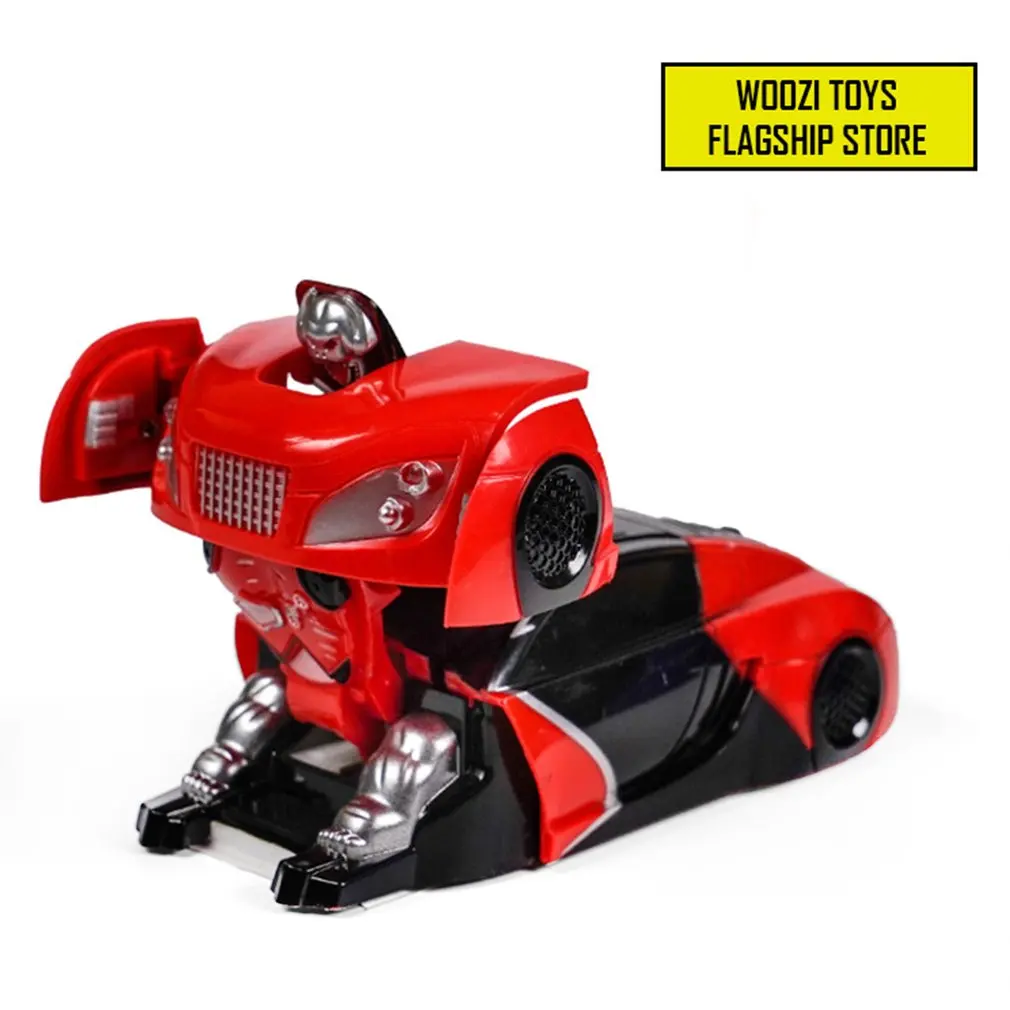 Red -9950A Деформационные настенные игрушечные машинки с дистанционным управлением, вращающиеся на 360 градусов трюки, машинки для скалолазания, светодиодный светильник, детский подарок - Цвет: Red -9950A