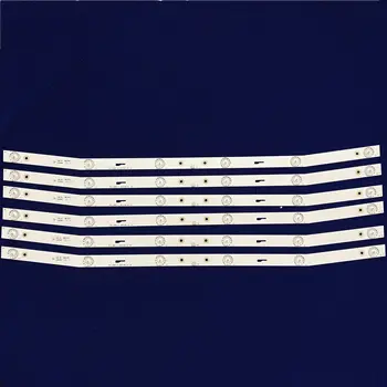 

LED blaklight strip 6 lamp For AKAI JS-D-JP3220-061EC E32F2000 MCPCB AKTV3222 NUOVA ST3151A05-8 V320BJ7-PE1 AKTV3212 AKTV3216
