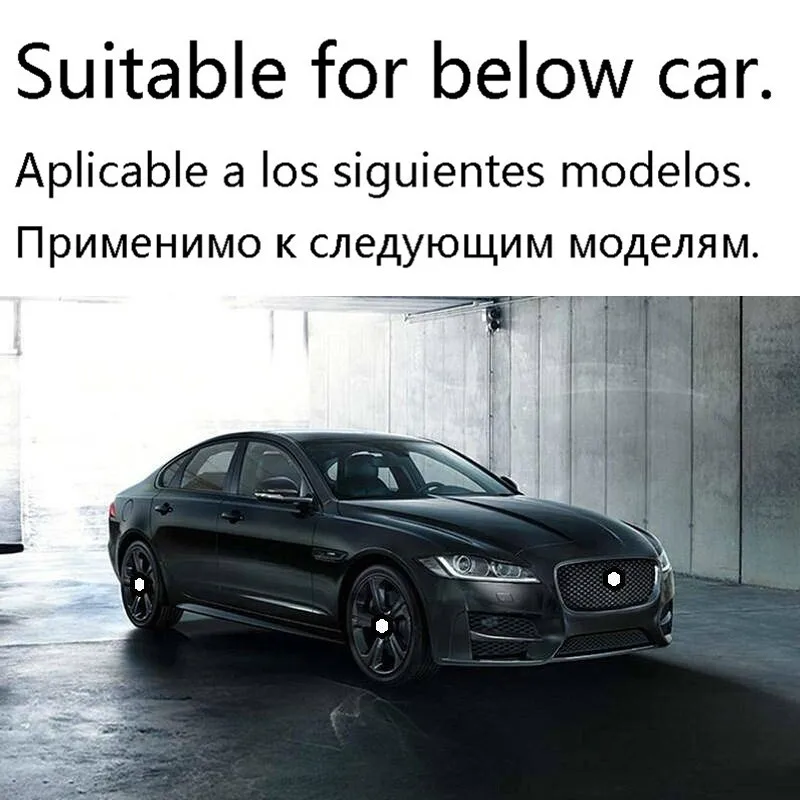 Автомобильный автомобиль модифицированный Авто Руль интерьер молдинги яркие блестки модификация отделка деталей 18 19 для Jaguar XF