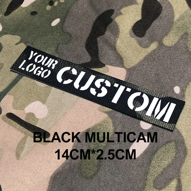 Custom Name Patch Black – URBAN Wanted