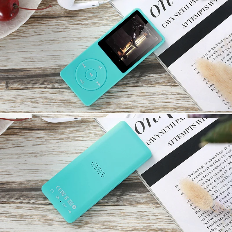 green Latest Version 8GB 70 Hours Playback MP3 Lossless Sound Music Player High Sound Quality Lossless Sound Music Player - Цвет: green