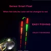 HLJFISHING Fishing Float Electric Floater Gravity Sensor Smart IC Build-in Fish Baits Antenna Change Color LED Luminous Floater ► Photo 2/6