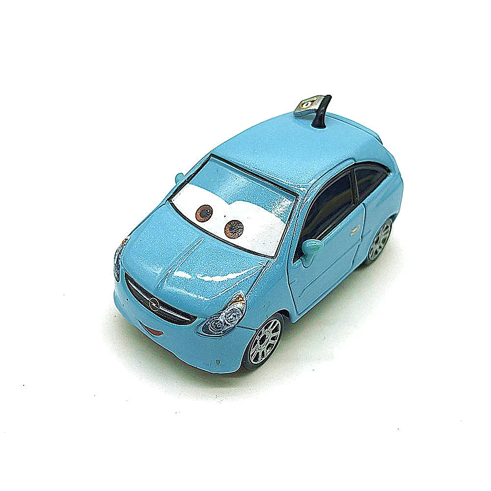 Дисней Pixar Тачки 2 3 Молния Маккуин 1:55 литье под давлением автомобиль металлический сплав мальчик малыш игрушки Рождественский подарок - Цвет: Многоцветный