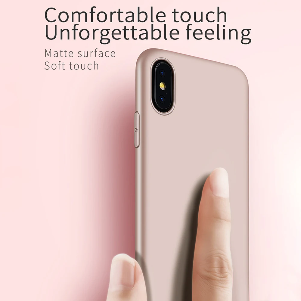 X-level Премиум легкий удобный противоударный чехол для iPhone 11 Pro Чехол Xr Xs Max X 8 Plus 7 Ультратонкий Мягкий матовый чехол