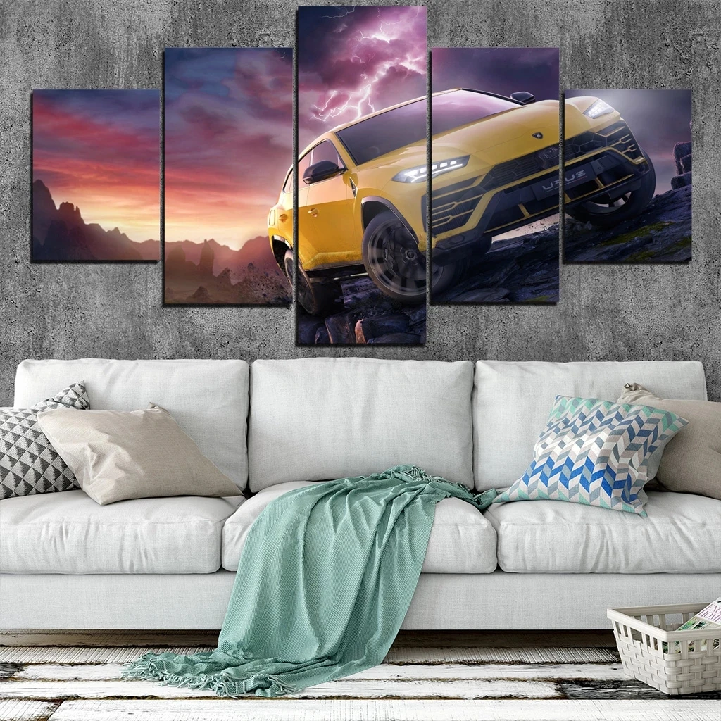 convergentie Opgewonden zijn Lotsbestemming Wall Art 5 Stuks Lamborghini Urus Auto Home Decor Hd Print Modulaire Foto  Posters Canvas Schilderij Voor Slaapkamer Kunstwerk|Painting & Calligraphy|  - AliExpress